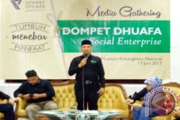 Dompet Dhuafa tingkatkan omset 100 persen pada 2017
