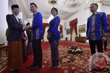 Agus dan Ibas Yudhoyono silaturahim dengan Presiden Jokowi