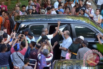 Rombongan Obama tiba di Yogyakarta
