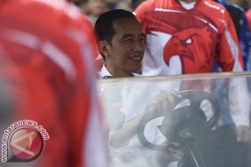 Jokowi: Monyet Ragunan ceria semua
