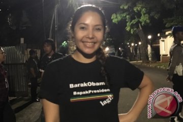 Gadis Jamaika ini menunggu Obama di Menteng