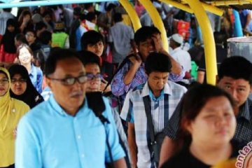 Pemudik di pelabuhan domestik Dumai mulai berkurang