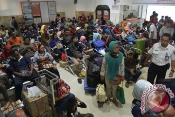 Pemudik kereta Madiun diperkirakan meningkat tiga persen