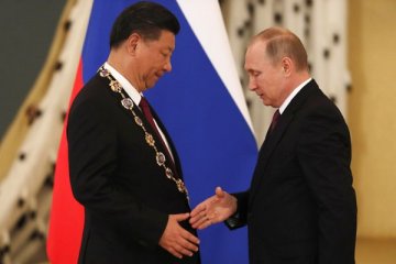 Xi, Putin bersua di St. Petersburg