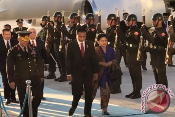 Presiden Jokowi memulai agenda kunjungan di Ankara