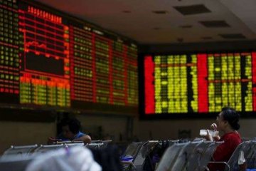 Pasar saham China ditutup lebih tinggi