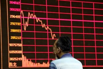 Bursa saham Tiongkok ditutup bervariasi