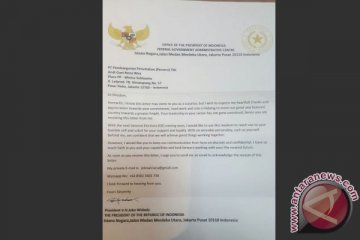 Istana klarifikasi surat palsu catut nama Presiden Jokowi