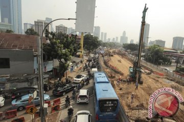 Kepala Kejati DKI Jakarta tinjau proyek underpass Mampang-Kuningan