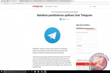 Pemblokiran Telegram disambut petisi daring