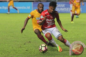 Sriwijaya FC ditahan imbang Bali United 2-2