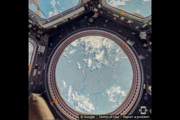 Google Street View bisa jalan-jalan ke luar angkasa