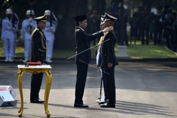 Pelantikan Perwira Remaja TNI-Polri