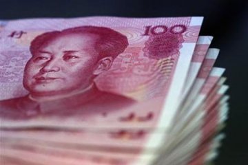 Yuan  menguat jadi 6,9119 terhadap dolar AS