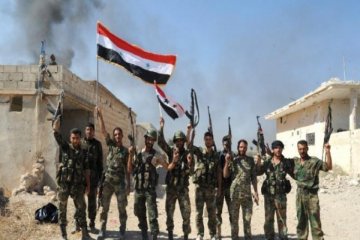 Militer Suriah hancurkan lokasi, kendaraan gerilyawan di Idlib-Hama