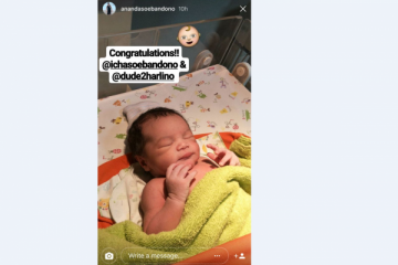 Dude Harlino dan Alyssa bersyukur atas kelahiran putra kedua