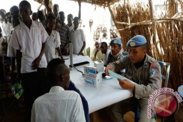 Tim Unit Polisi 9 UNAMID Indonesia kewalahan layani pengungsi Sudan