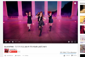 "As If It's Your Last" milik BLACKPINK ditonton 100 juta kali di YouTube