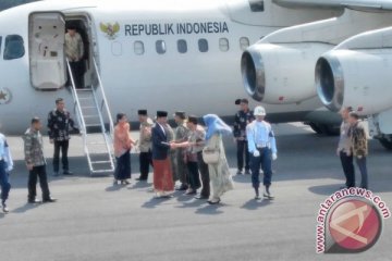 Presiden Jokowi kunjungi sejumlah pondok pesantren di Jember