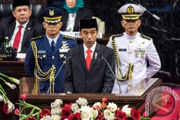 Presiden Jokowi nyatakan jumlah penduduk miskin semakin menurun