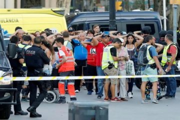 Spanyol buru sopir pembunuh 13 warga di Barcelona