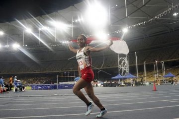 Triyaningsih Raih Emas