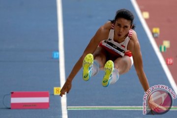 SEA Games 2017 - Maria Londa kawinkan medali perak nomor lompat putri