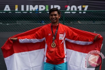 SEA Games 2017 - Indonesia dulang emas tapi masih di posisi kelima