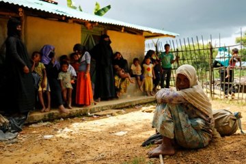 Sudah 27.400 warga Rohingya mengungsi ke Bangladesh
