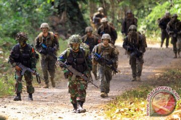 Militer Indonesia-Malaysia latihan gabungan di Tarakan