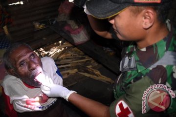 Patroli kesehatan digelar Yonif PR 328/DGH di perbatasan RI-PNG