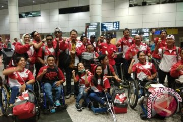 Kontingen ASEAN Para Games Indonesia tiba berbalut optimisme