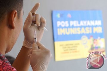 Vaksinasi MR di Jawa capai 88,18 persen