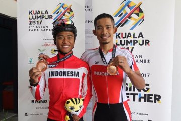 ASEAN Para Games - Tim paracycling Indonesia raih dua medali perunggu