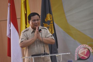 Gerindra tetap dukung Prabowo meski elektabilitas rendah 
