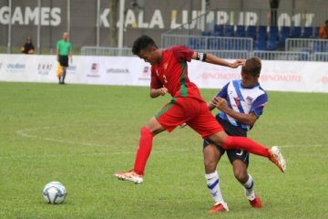 ASEAN Para Games - Tim sepak bola Indonesia ke semifinal