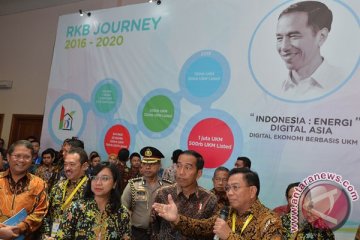 Presiden buka IBD Expo 2017 bahas perkembangan digital