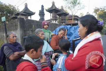 BNPB: 1.259 warga mengungsi siaga Gunung Agung