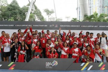 ASEAN Para Games - Tim renang Indonesia juara umum, lampaui target emas