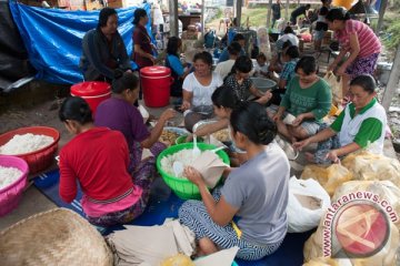 42 BUMN sinergi bantu pengungsi Gunung Agung