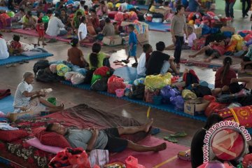 143 pengungsi Gunung Agung memilih pulang