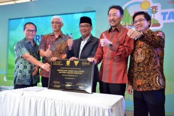 Revitalisasi Taman Lalu Lintas, kado Toyota untuk HUT Bandung