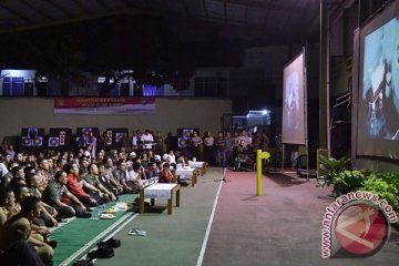 Presiden Jokowi nobar film G30S/PKI di Makorem Bogor