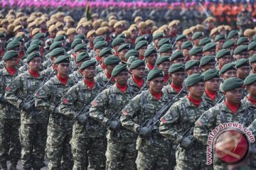 Gladi resik HUT ke-72 TNI digelar