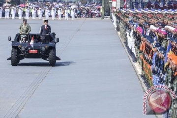 Presiden berterima kasih kepada TNI