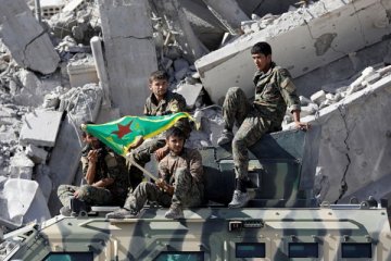 Terduga milisi Prancis ditahan di Suriah