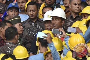 Presiden Jokowi yakin tenaga kerja konstruksi Indonesia mampu saingi Jerman dan Jepang