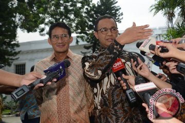 Anies-Sandiaga temui Jokowi