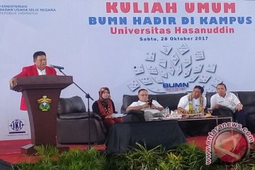 Peringati Sumpah Pemuda, tiga dirut BUMN beri kuliah di kampus Unhas