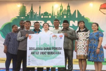 Menteri PMK saksikan deklarasi damai pemuda antarumat beragama Merauke